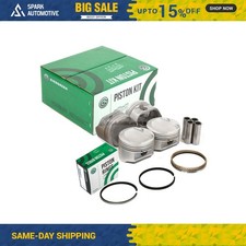 Pistons W Rings Fit Ford Probe Fs Mazda 626 Protege 2.0l