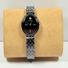 New-Tory Burch The Oval TBW6035 Black Dial Black Stainless Steel Women’s Watch