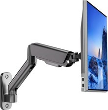 HUANUO 17–32" Monitor Wall Mount, Gas Spring Arm, VESA 75/100