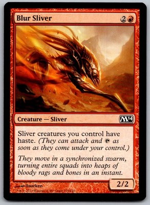 Blur Sliver 129 Common Magic 2014 (M14) Magic: The Gathering Near Mint