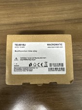 NEW Macromatic Te-8816U Time Delay Rlay,12 To 240Vac/Dc,15A,Spdt