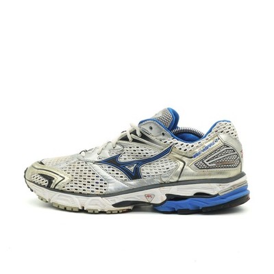 Mizuno Herren Wave Inspire 7 Sportschuhe Silber/Blau Low-Top Laufschuhe EU 44.5