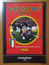 CALCIATORI PANINI Raccolta Completa Album 1986 1987 GAZZETTA DELLO SPORT