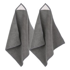 Magnetic Microfiber Whiteboard Eraser 10x9.25in Gray 2 Pack - Effective