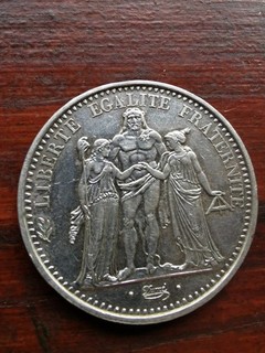 10 francs hercule argent 1967