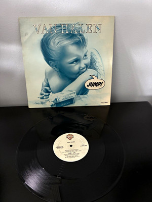 Van Halen Jump! Warner Bros 12'' 33RPM Black Vinyl Promo Single 1983