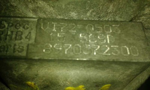 8970372300 turbolader at OPEL VECTRA A GLS 1991 155999