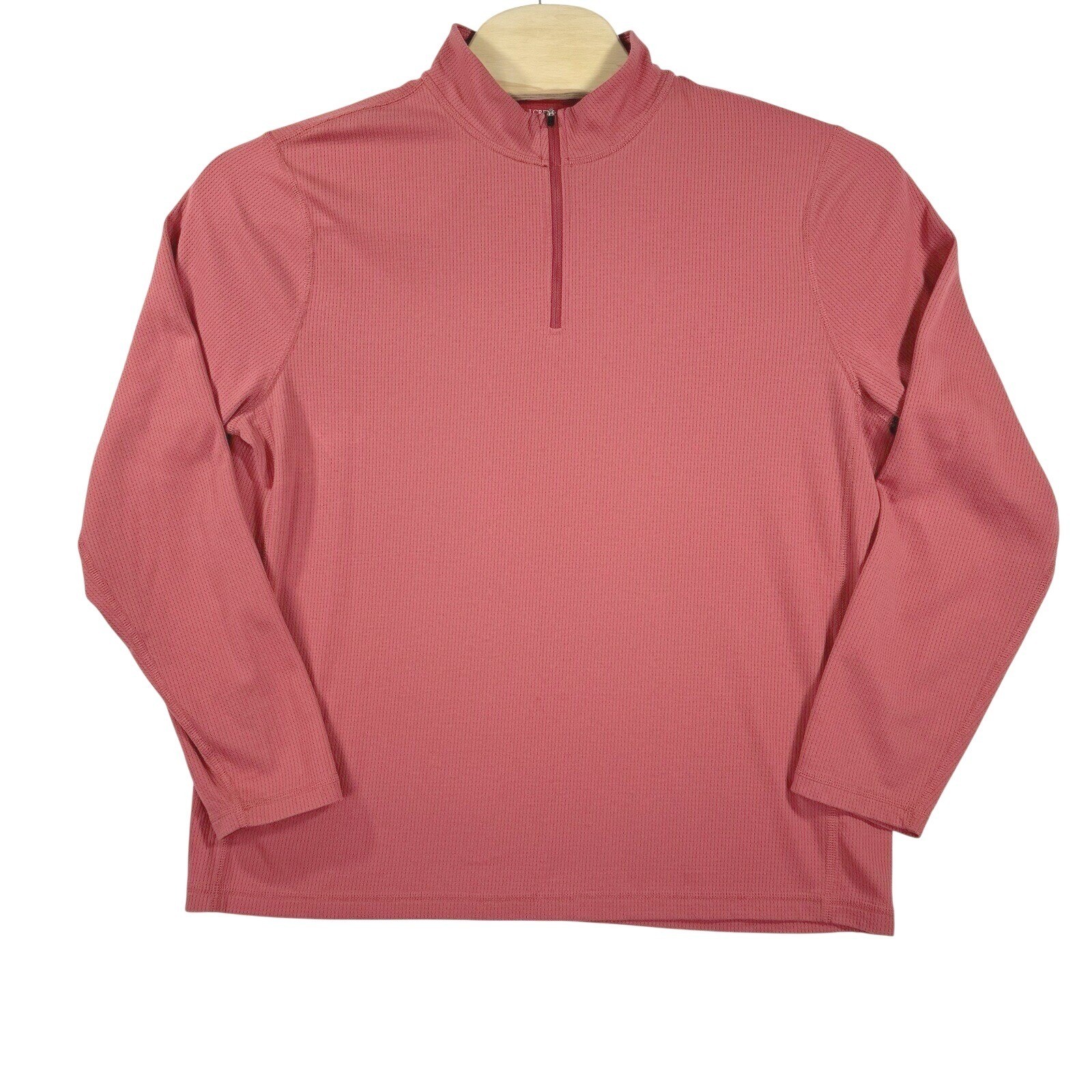 J Crew Performance Quarter Zip Pullover Mens XL R… - image 1