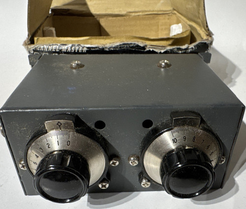 MATV VHF Channel Master Model 7008 Tunable High Q Trap - VHF Low Band Pass FM
