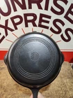 Fully Restored Wagner Ware 1403A Cast Iron 5 Star Double Skillet Hinged Lid