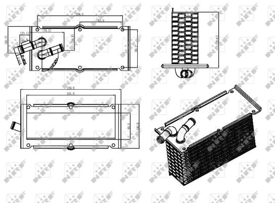 NRF 30292 Intercooler, charger for AUDI,SEAT,SKODA,VW - Image 30