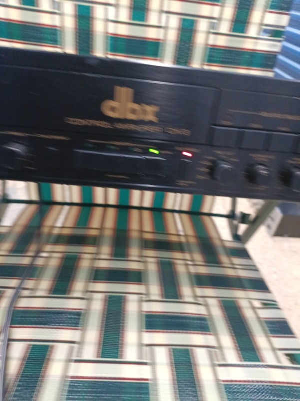 DBX CX-3 Control Stereo Preamplifier Tested Working