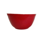 Vintage Pyrex Red Mixing Bowl 402 1.5 Quart Milk Glass Primary Colors Ovenware