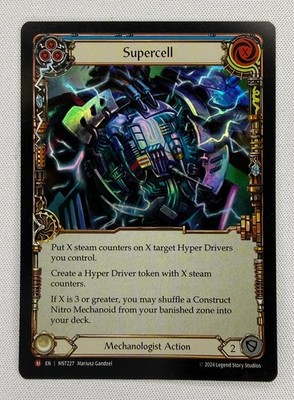 Flesh and Blood TCG Supercell Part the Mistveil MST227 Foil Majestic
