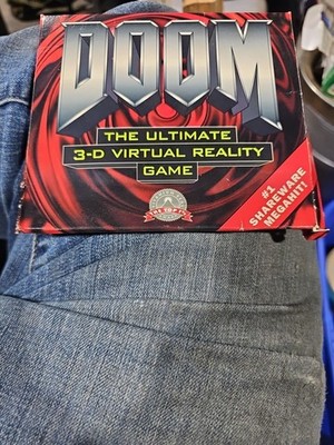 DOOM 1994 Shareware Set Of 2 Floppy Disks With Box (See Description)