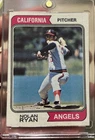 1974 Topps #20 Nolan Ryan – California Angels – Vintage MLB Baseball Card