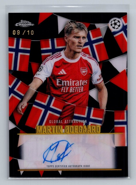 Tradingcard für Martin Ødegaard