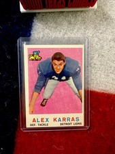 1959 Topps - Alex Karras #103 (RC) Detroit Lions