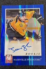 2011-12 Panini Elite NHL Jonathon Blum Rookie Autographs Nashville Predators