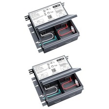 2 Pieces 12V Dimmable LED Driver, 60W Triac ELV/MLV LED Transformer Compatible