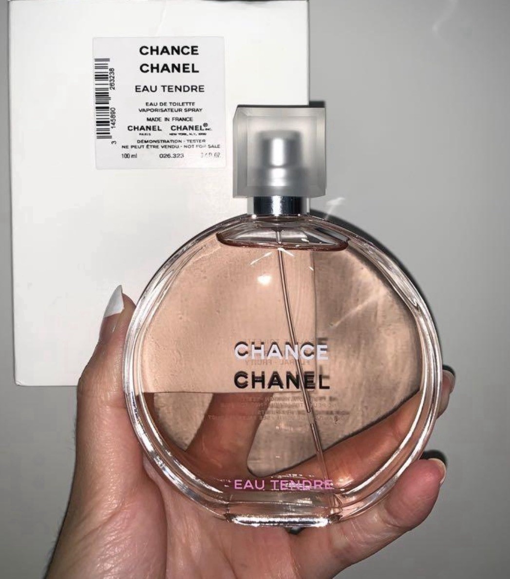 CHANEL Chance Eau Tendre Eau De Toilette Rich Niche Fragrance For