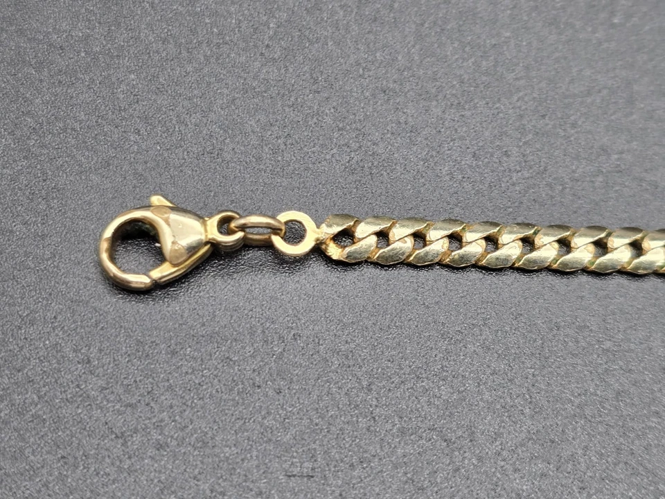 Cadena de lujo estilo Art Deco vintage/Francia/años 80 Foto 4 de 4