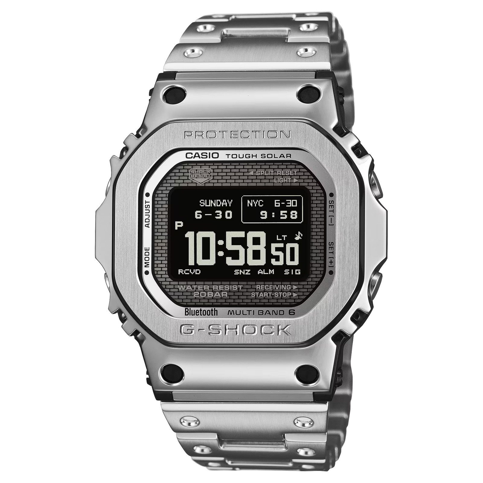 G-Shock GMWBZ5000D-1 Full Metal MIP Display Digital Yamagato Square