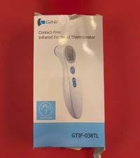 GiiNii Contact-Free Infrared Forehead Thermometer GTIF-038TL - Open Box