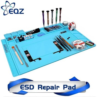 Magnetic Mat Silicone Repair Mat Circuit Board Soldering Pad Heat Resistant 932°