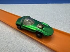 Unrestored Hot Wheels Redline 1968 green US Silhouette w/white interior