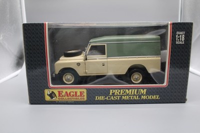 EAGLE COLLECTIBLES 1:18 LAND ROVER SERIE III 109 HARD TOP DIECAST MIB (NOS)