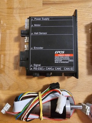 Maxon Epos 24/5 275512 + Maxon EC Motor mit Encoder und Getriebe