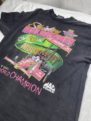 vintage shirley muldowney drag racing NHRA  t shirt rare Chase size larg