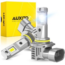 AUXITO 9145/9140/H10 LED Fog Light Bulbs or DRL, 600 Super Brighter 6500K Co...