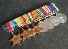 WW2  Royal Navy 8-Medal Group to P/LX 30133 CPO STWD F S March 'HMS Victory'