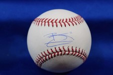 Brett Gardner MLB Authentic COA Autograph Major League OML Signed Baseball 5