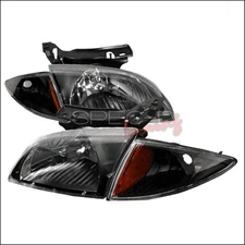 Spec-D Tuning 2LCLH-CAV00JM-KS Crystal Housing Headlights for 00 to 02 Chevro...