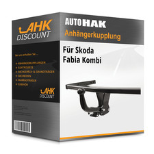 Für Skoda Fabia Kombi 04.2010-12.2014 AUTO HAK Anhängerkupplung starr NEU