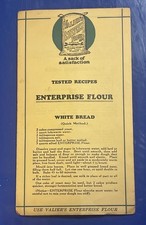 Vintage Valier’s Enterprise Flour Tested Recipes Advertising Booklet St Louis MO
