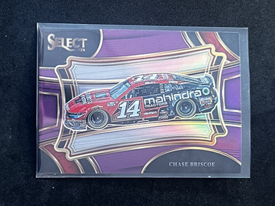 2024 Panini Select - Pit Road Chase Briscoe #101 Purple Prizm /75