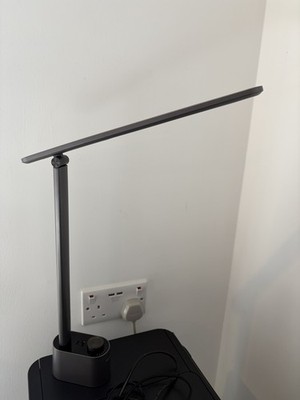 Honeywell Schreibtischleuchte LED (schwarz) guter Zustand Rabatt