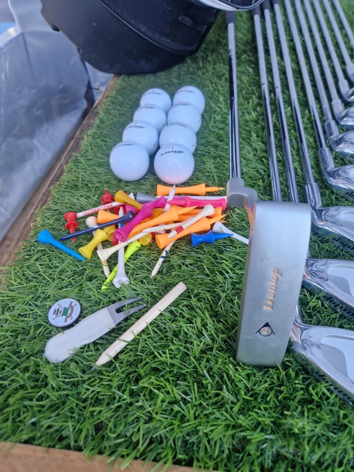 Men's Dunlop 65i Golf Club Set & Stand Bag - Regular Flex Steel Shafts - RH - Image 2 of 4