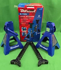 Duralast Set 2-Ton Jack Stands Good Condition (E13)