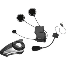 Sena 20S EVO Motorcycle Bluetooth Headset System Dual Pack SC-A0354 Mic Speakers