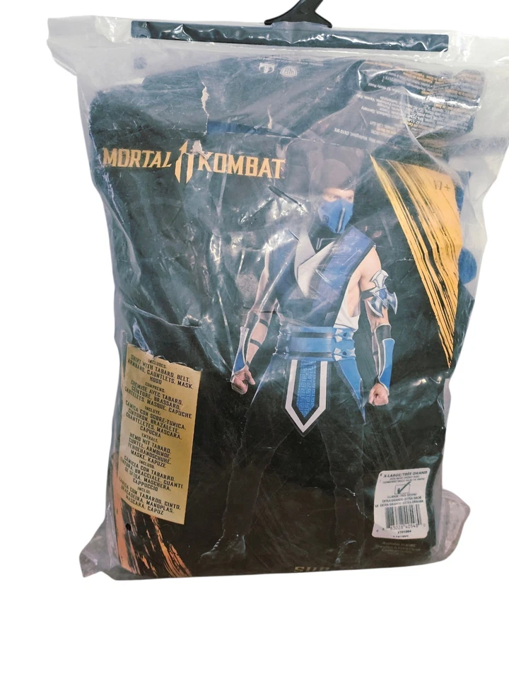 Disfraces Rubies Mortal Kombat 11 Sub Zero Adulto Talla XL Nuevos Foto 2 de 4