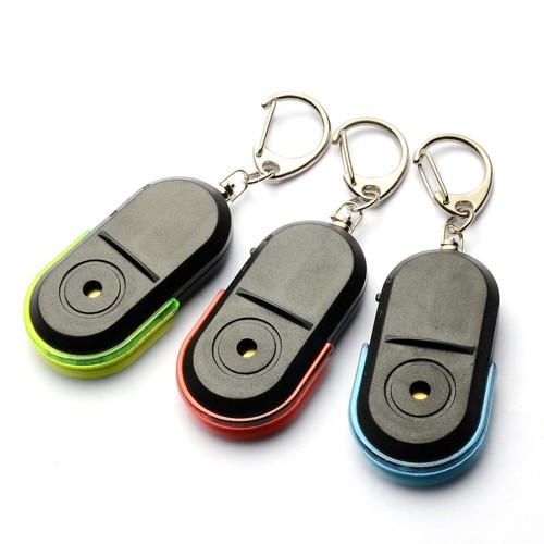 2pc Wireless Anti-Lost Alarm Key Finder Locator Keychain Whistle Sound LED Light - Picture 5 of 15