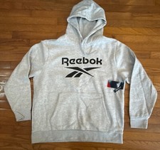 NEW Reebok Sports Core Pullover Hoodie Sweatshirt Workout Athletic Men  s XXL NWT