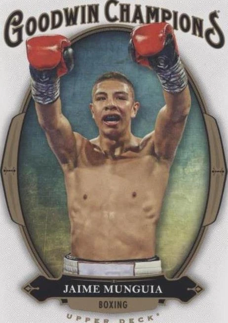 2020 Upper Deck Goodwin Champions - Jaime Munguia #18