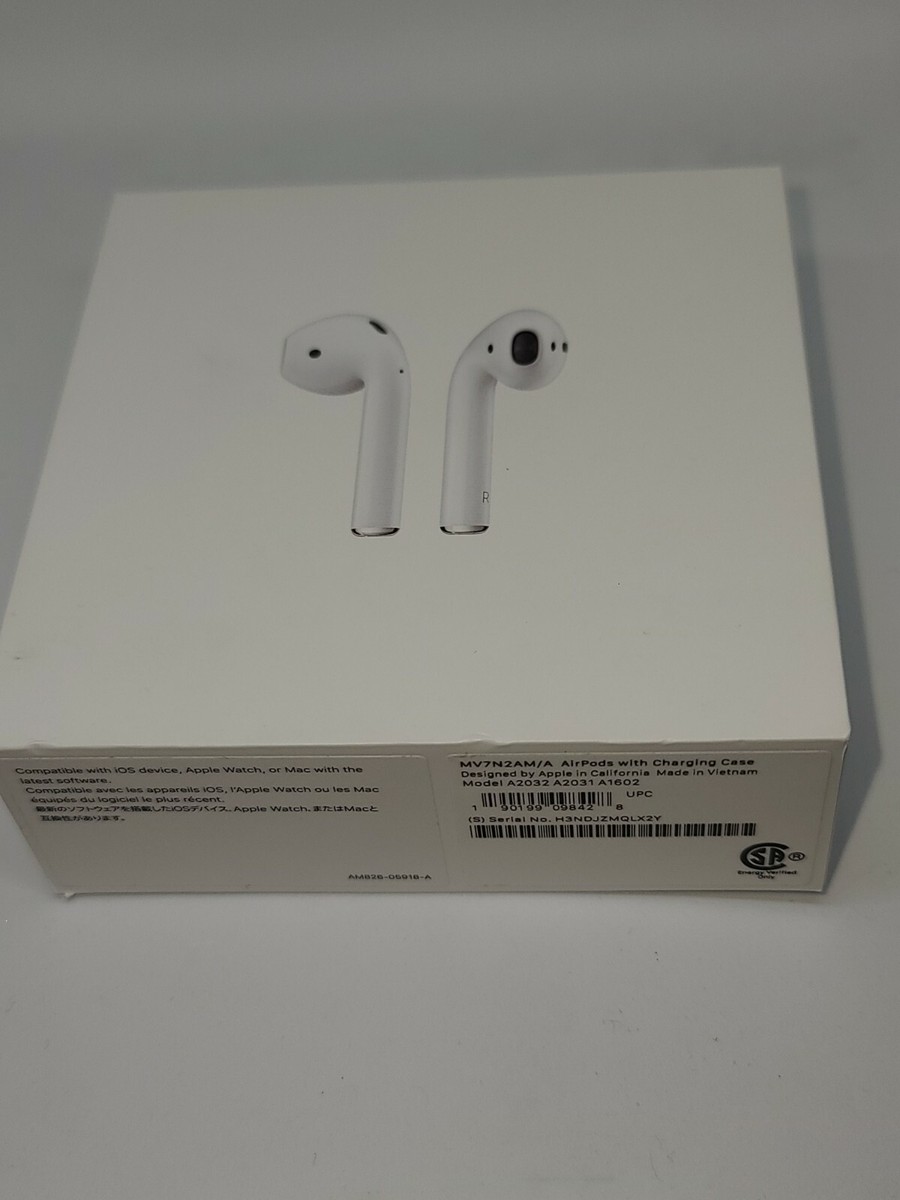 AirPods ホワイト 本体 純正 Genuine OEM Apple AirPods 2nd Gen Replacement Parts Right