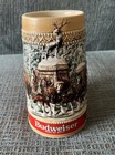 1987 Vintage ANHEUSER BUSCH BUDWEISER Mug C Series Handcrafted In Brazil — photo 1